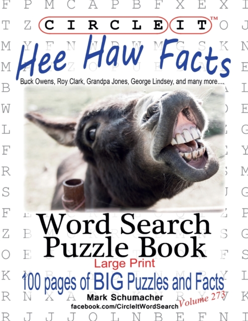 Circle It, Hee Haw Facts, Word Search, Puzzle Book, Paperback / softback Book