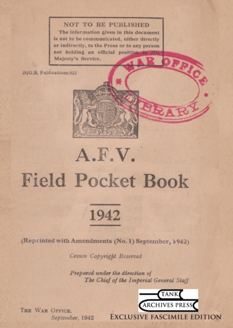 A.F.V. Field Pocket Book 1942, Paperback / softback Book