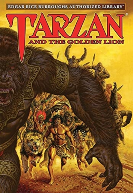 Tarzan and the Golden Lion, Hardback Book