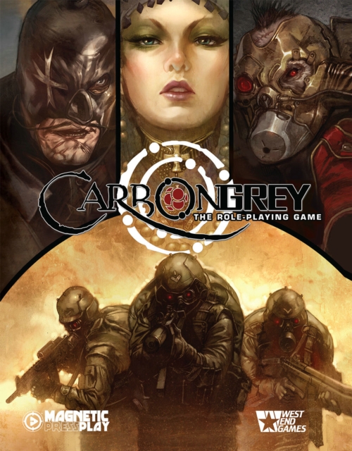 CARBON GREY RPG : Core Rulebook, Hardback Book