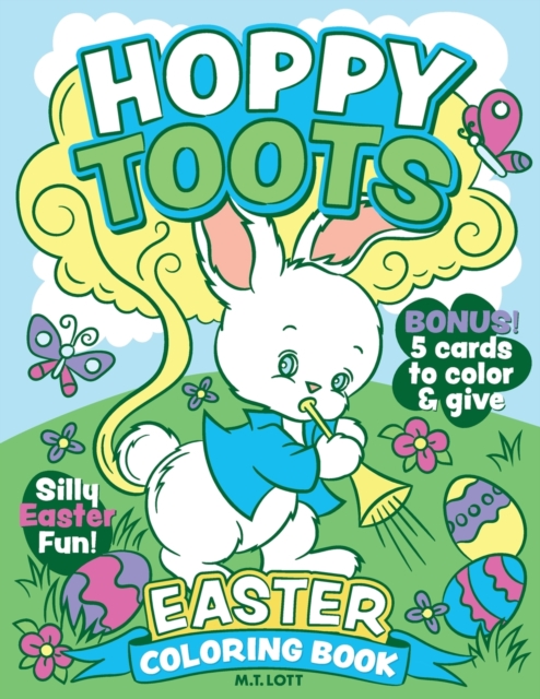 Hoppy Toots Easter Coloring Book, Paperback / softback Book