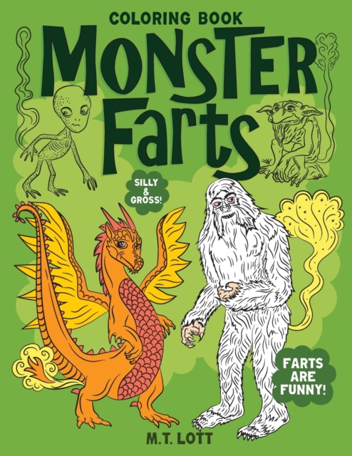 Monster Farts Coloring Book, Paperback / softback Book