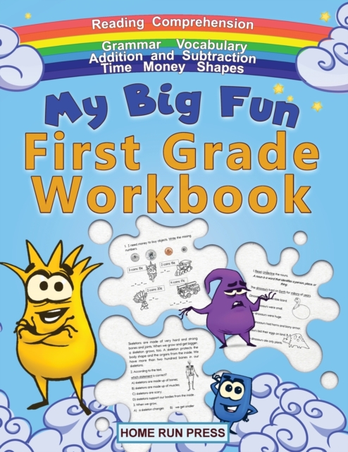 My Big Fun First Grade Workbook : 1st Grade Workbook Math, Language Arts, Science Activities to Support First Grade Skills, Paperback / softback Book