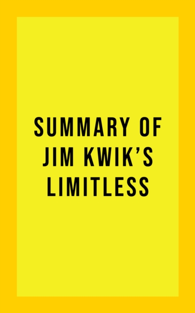 Summary of Jim Kwik's Limitless, EPUB eBook