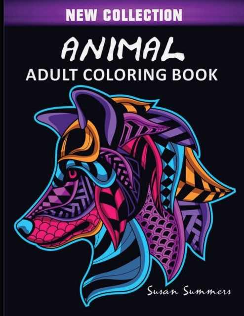 Animal Adult Coloring Book, Paperback / softback Book