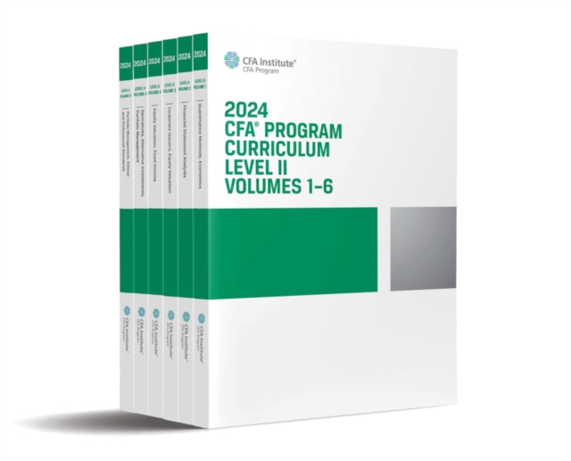 2024 CFA Program Curriculum Level II Box Set, Paperback / softback Book