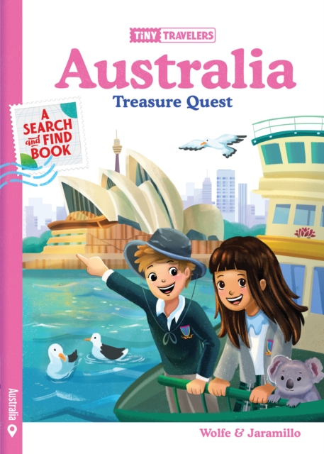 Tiny Travelers Australia Treasure Quest, Hardback Book