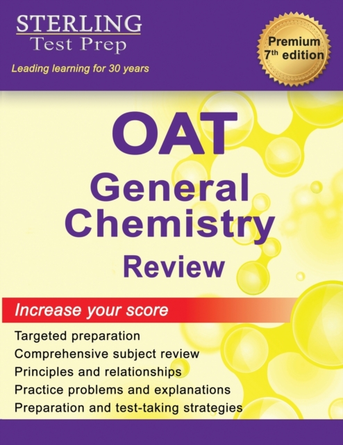 OAT General Chemistry Review : Complete Subject Review, Paperback / softback Book