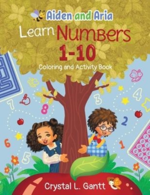 Aiden and Aria Learn Numbers 1-10 : Coloring and Activity Book, Paperback / softback Book