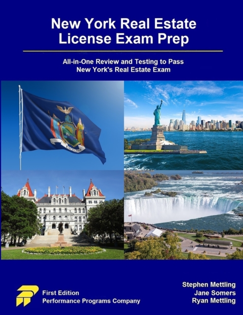New York Real Estate License Exam Prep : All-in-One Review and Testing to Pass New York's Real Estate Exam, Paperback / softback Book