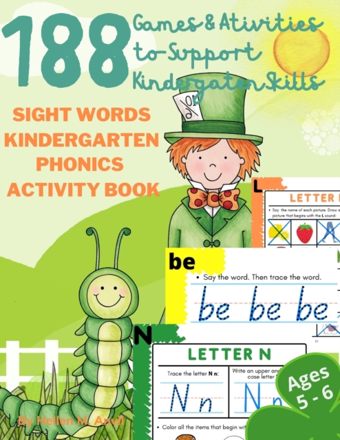 Sight Words Kindergarten & Phonics Activity Book, Paperback / softback Book