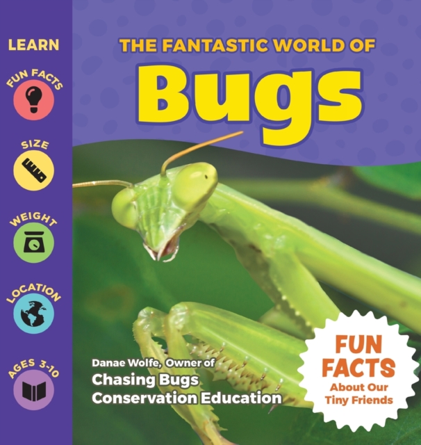 The Fantastic World of Bugs, Hardback Book