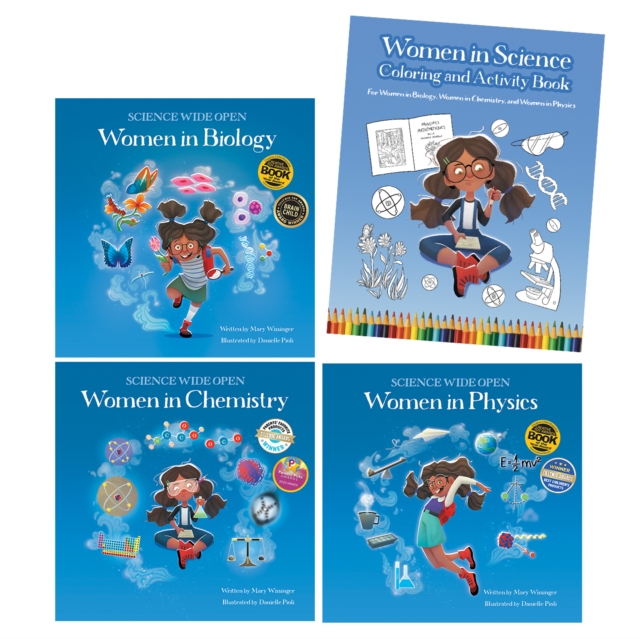 Women in Science Hardcover Book Set with Coloring and Activity Book, Multiple-component retail product Book