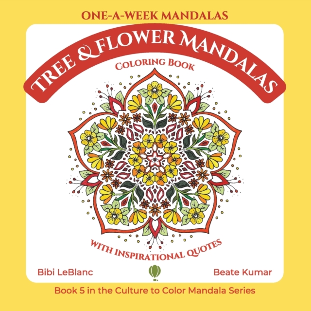 One-A-Week Tree & Flower Mandalas, Paperback / softback Book