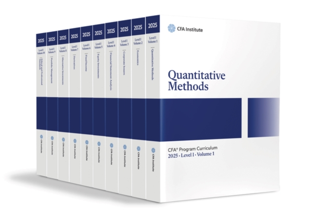 2025 CFA Program Curriculum Level I Box Set, Paperback / softback Book