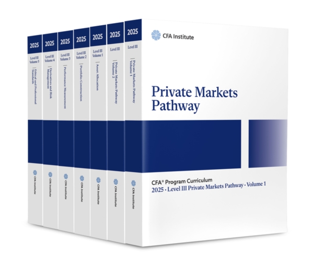 2025 CFA Program Curriculum Level III Private Markets Box Set, Paperback / softback Book