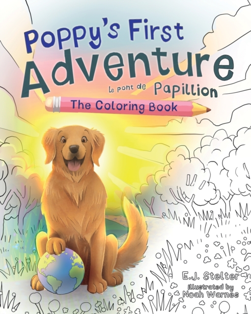 Poppy's First Adventure : The Coloring Book, Paperback / softback Book