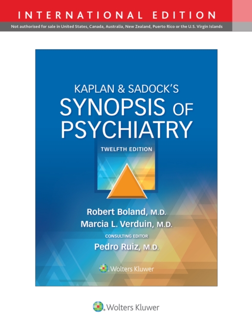 Kaplan & Sadock's Synopsis of Psychiatry, Paperback / softback Book