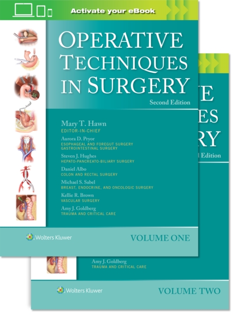 Operative Techniques in Surgery: Print + eBook with Multimedia, Hardback Book
