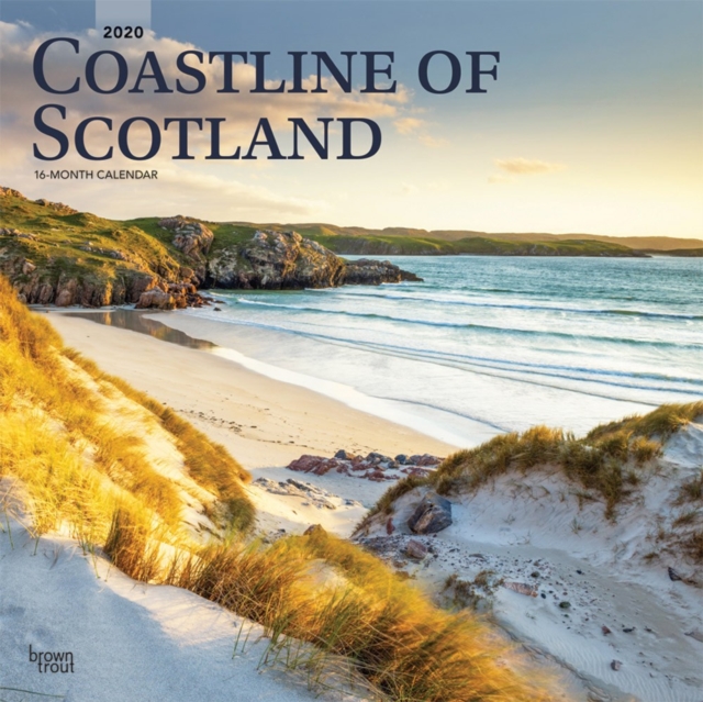 Coastline of Scotland 2020 Square Wall Calendar, Calendar Book
