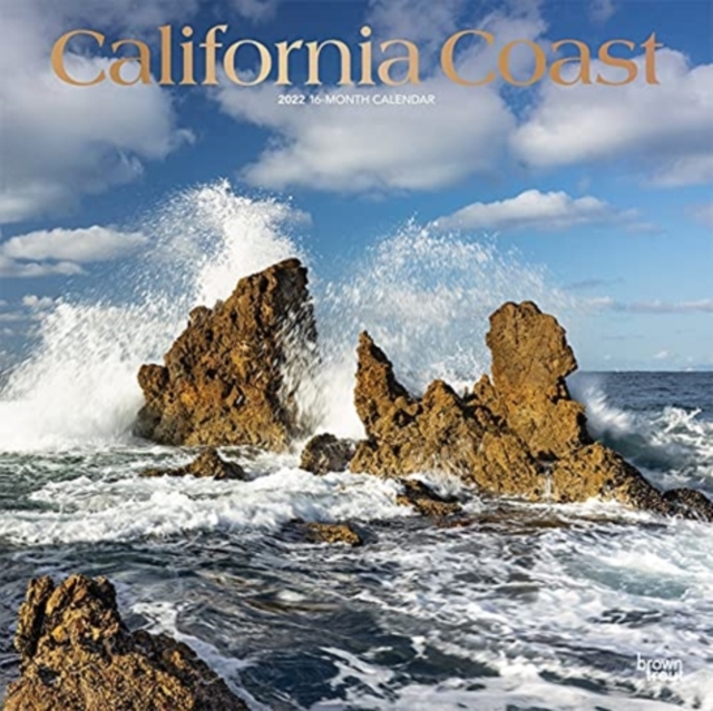 CALIFORNIA COAST 2022 SQUARE FOIL,  Book