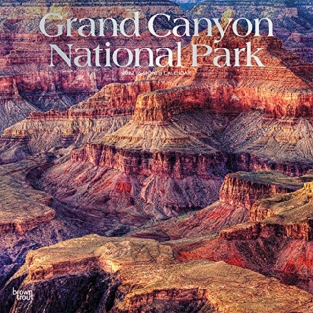 GRAND CANYON NATIONAL PARK 2022 SQUARE F,  Book