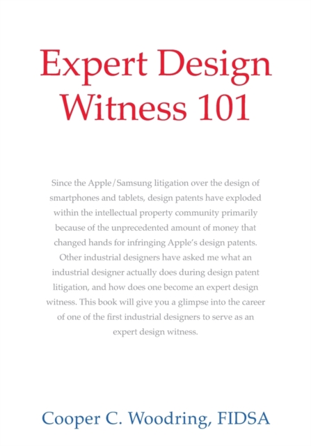 Expert Design Witness 101, Paperback / softback Book