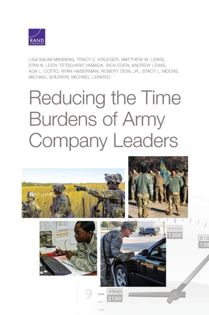 Reducing the Time Burdens of Army Company Leaders, Paperback / softback Book