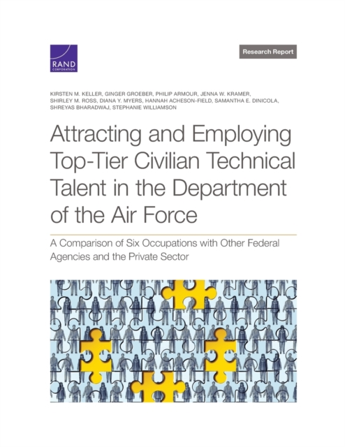 Attracting and Employing Top-Tier Civilian Technical Talent in the Department of the Air Force : A Comparison of Six Occupations with Other Federal Agencies and the Private Sector, Paperback / softback Book