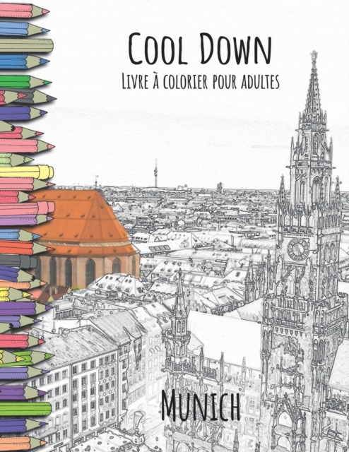 Cool Down - Livre a colorier pour adultes : Munich, Paperback / softback Book