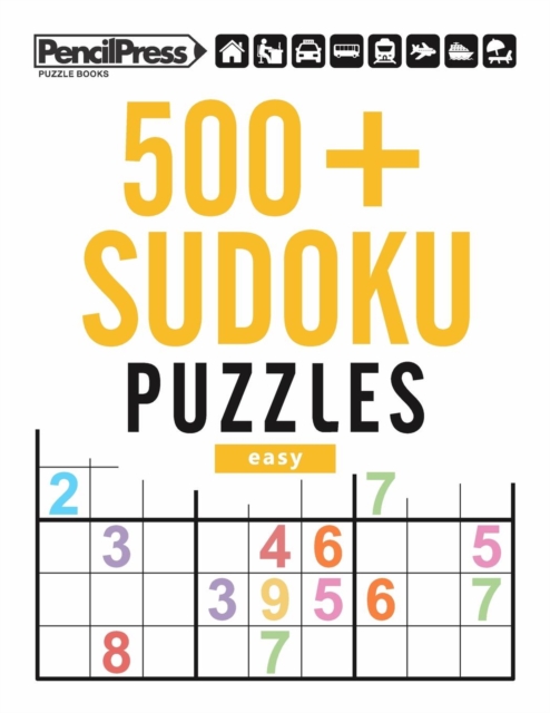 500+ Sudoku Puzzles Easy : Sudoku Puzzle Book easy (with answers), Paperback / softback Book