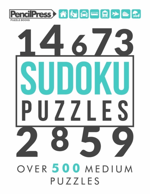 Sudoku Puzzles : Over 500 Medium Sudoku puzzles for adults (with answers), Paperback / softback Book