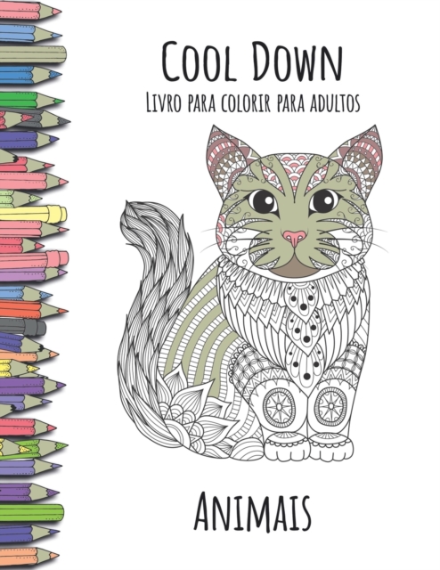 Cool Down - Livro para colorir para adultos : Animais, Paperback / softback Book