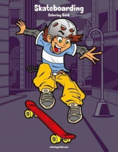 Skateboarding Coloring Book 1, Paperback / softback Book