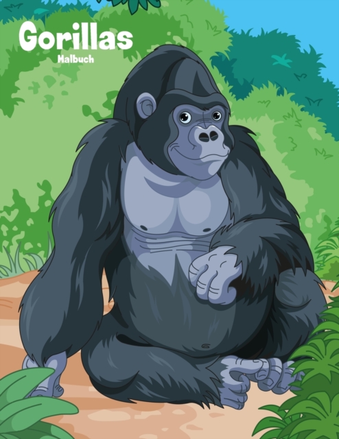 Gorillas-Malbuch 1, Paperback / softback Book