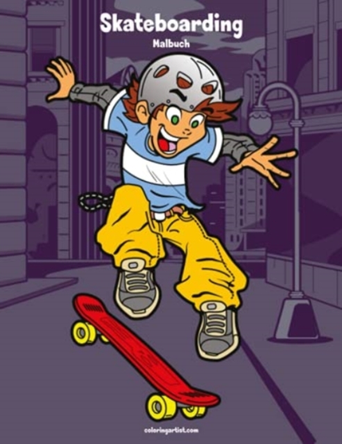 Skateboarding-Malbuch 1, Paperback / softback Book