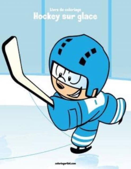Livre de coloriage Hockey sur glace 1, Paperback / softback Book