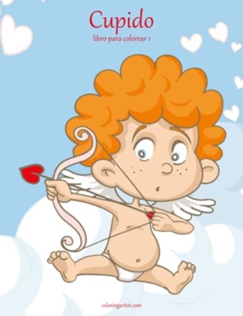 Cupido libro para colorear 1, Paperback / softback Book