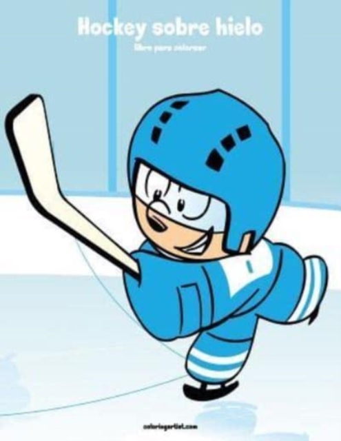Hockey sobre hielo libro para colorear 1, Paperback / softback Book