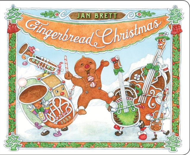 Gingerbread Christmas, Board book Book