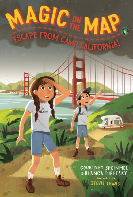 Magic on the Map #4: Escape From Camp California, Paperback / softback Book