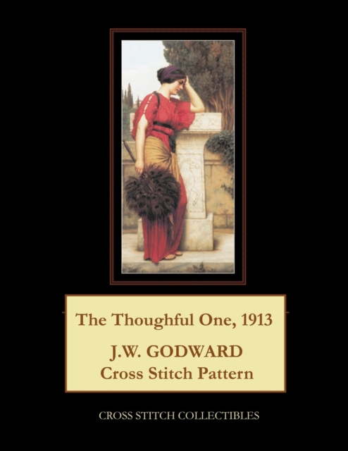 The Thoughtful One, 1913 : J. W. Godward Cross Stitch Pattern, Paperback / softback Book