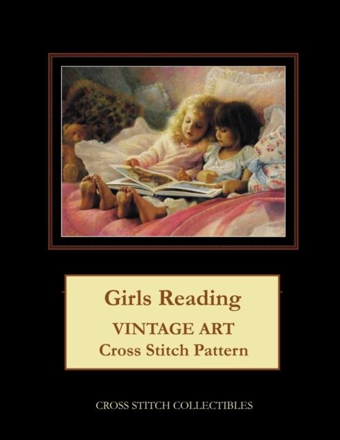 Girls Reading : Vintage Art Cross Stitch Pattern, Paperback / softback Book