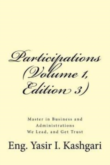 Participations (Volume 1, Edition 3), Paperback / softback Book