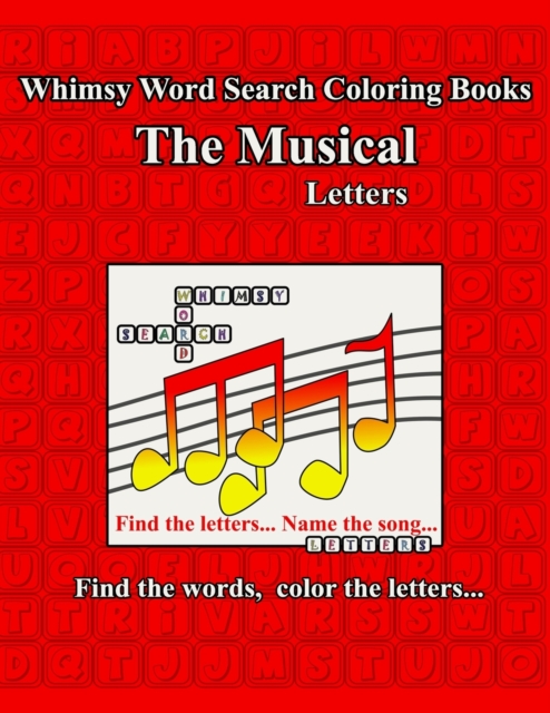 Whimsy Word Search, The Musical, Paperback / softback Book