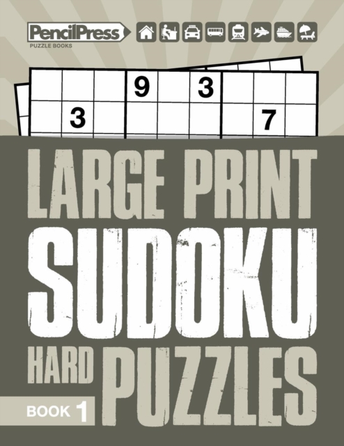 Large Print Hard Puzzles Book 1, Paperback / softback Book