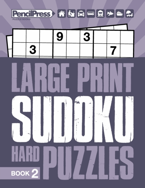 Large Print Hard Puzzles Book 2, Paperback / softback Book