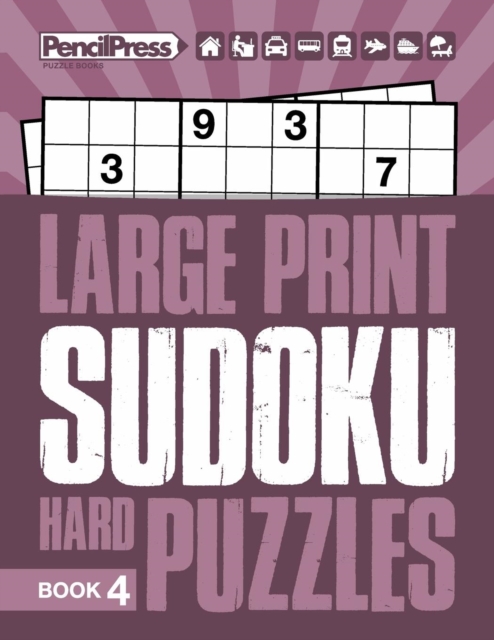 Large Print Hard Puzzles Book 4, Paperback / softback Book
