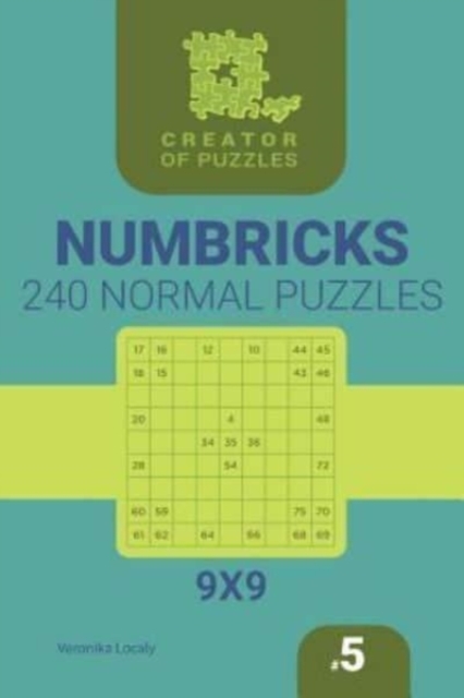 Creator of puzzles - Numbricks 240 Normal (Volume 5), Paperback / softback Book