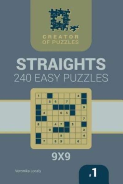 Creator of puzzles - Straights 240 Easy (Volume 1), Paperback / softback Book